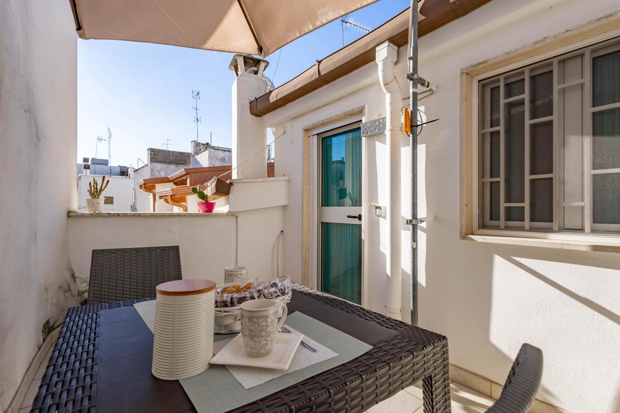 Antiche Mura Apartments"Cielo Di Puglia" -2 Matrimoniali, Cucina E Terrazzo Turi Luaran gambar